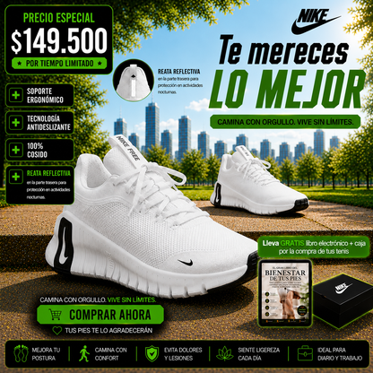 TENIS PREMIUM NIKE FREE METCON 6 + CAJA + EBOOK 🔥 DESCUENTO TEMPORAL 🔥