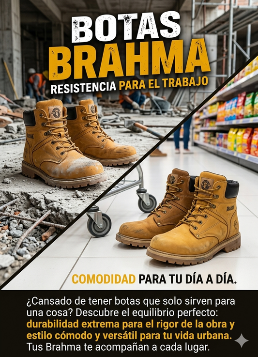 Bota Brahma Cuero Premium+ - Lanziamento Exclusivo con 75% de Descuento Hoy