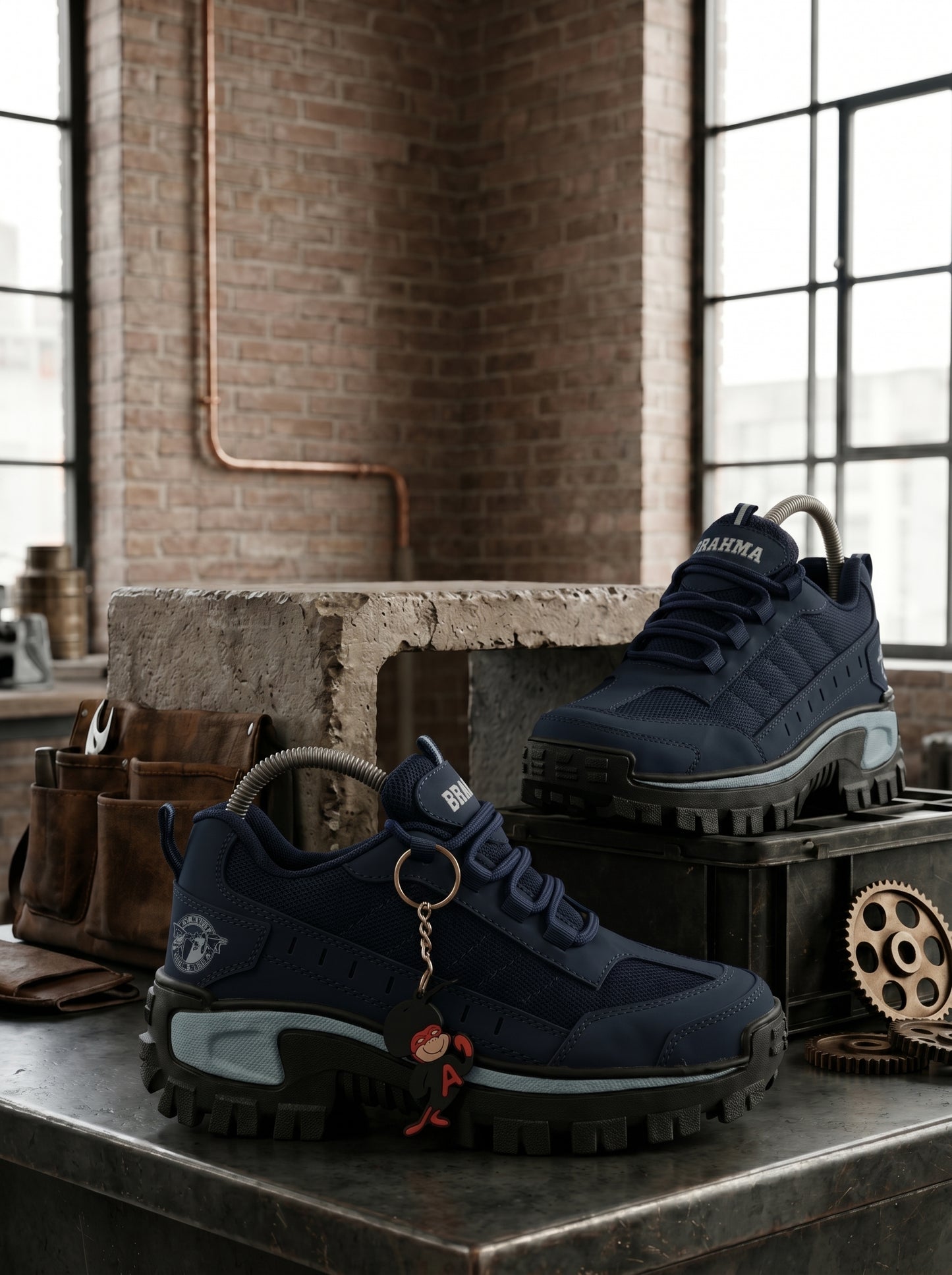 🔥 PROMO - Zapatos Brahma +Llavero 🎁